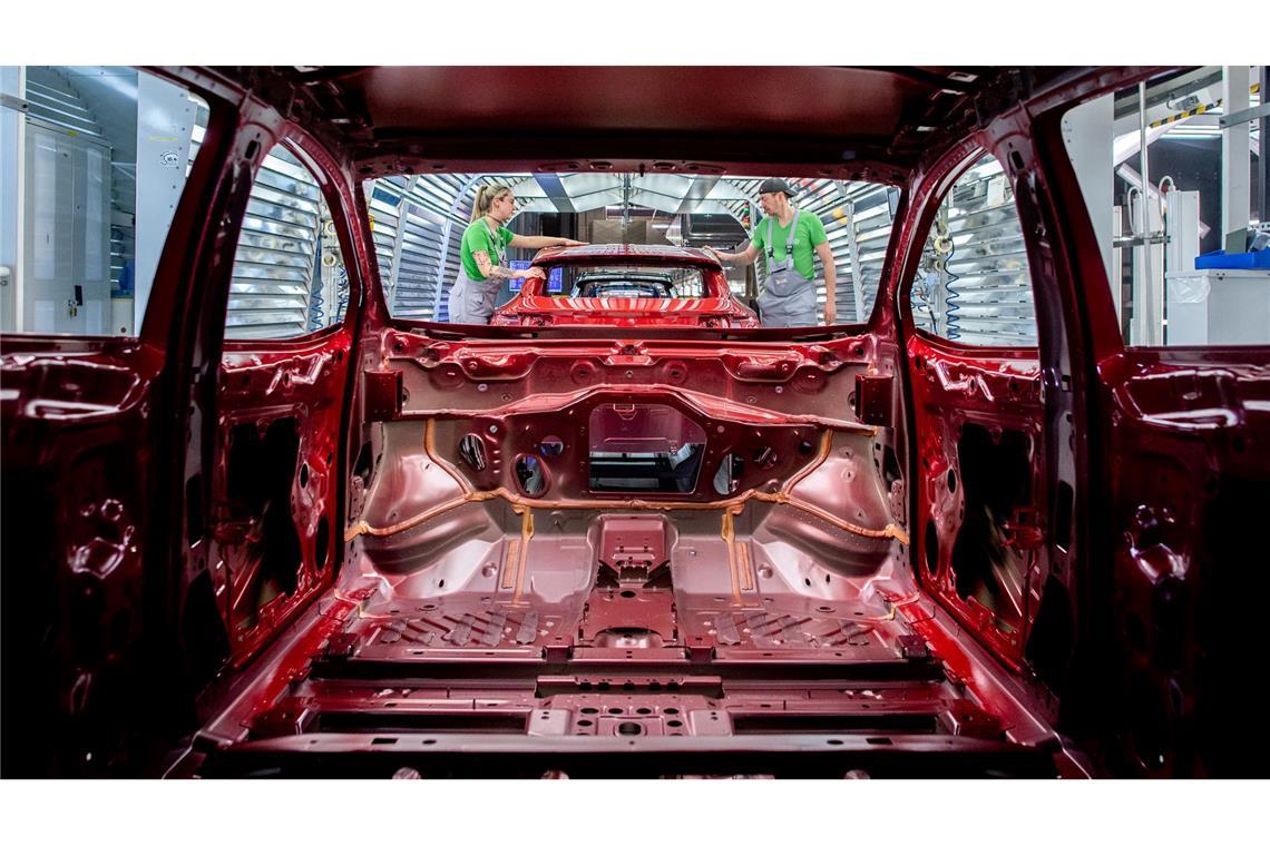 Die deutschen Exporte nach China sind abgestürzt. (Archivbild)