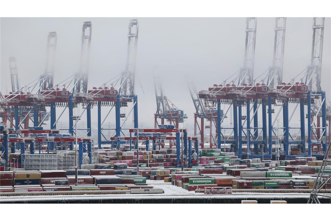 Die deutschen Exporteure stehen unter Druck, konnten aber 2025 zulegen (Archivbild)