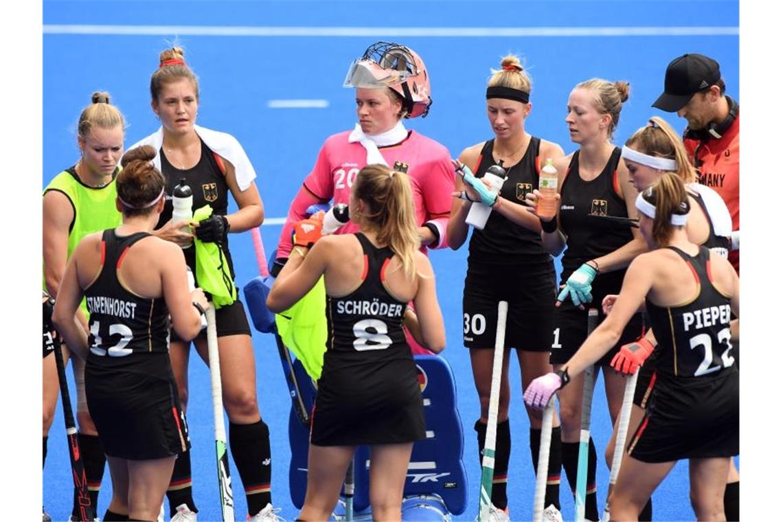 Die deutschen Hockey-Damen sind in Tokio im Viertelfinale an Argentinien gescheitert. Foto: Swen Pförtner/dpa