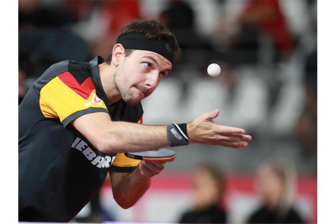 Deutsche Stars dominieren Europas Tischtennis Die deutschen Tischtennis-Herren haben zum achten Mal die Team-Europameisterschaft gewonnen. Foto: Remy Gros