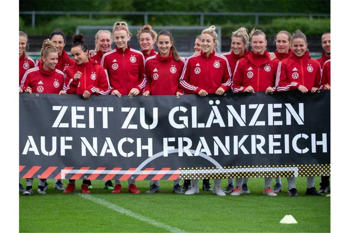Die DFB-Frauen wollen bei der WM in Frankreich den Titel holen. Foto: Sven Hoppe