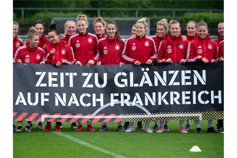 Die DFB-Frauen wollen bei der WM in Frankreich den Titel holen. Foto: Sven Hoppe