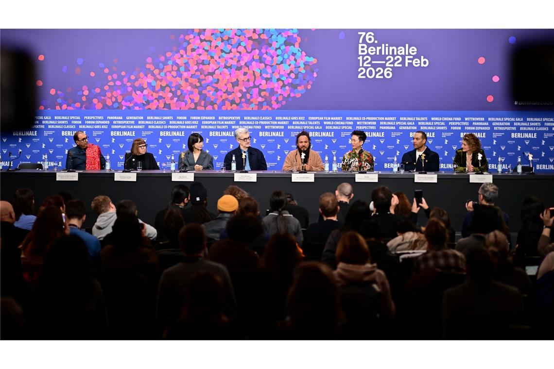 Die diesjährige Jury im Wettbewerb um den Goldenen Bären.