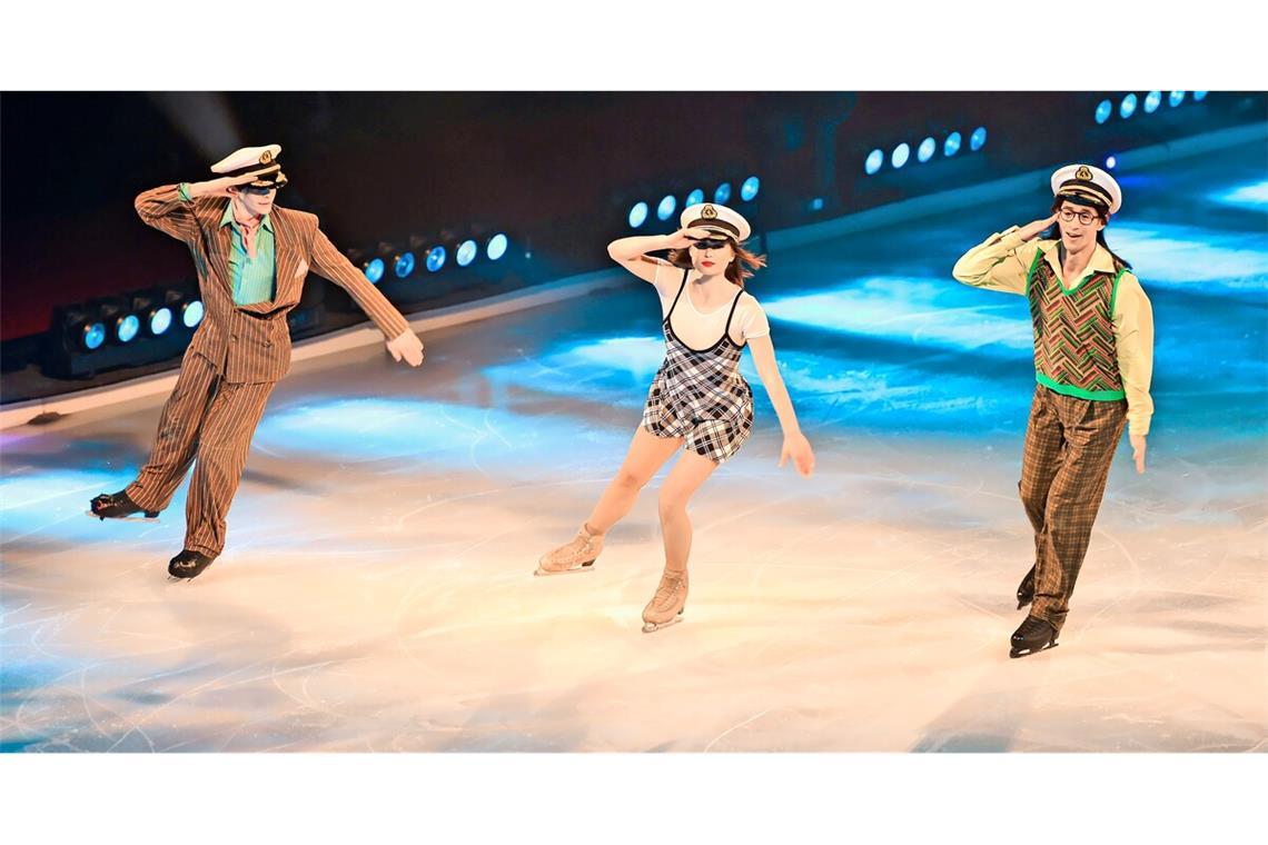 Die drei sympathischen Hauptfiguren von „Cinema of Dreams“ (von links): Andrii Kokura, ­Alina Urushadze und Jeremie Panyanouvong.