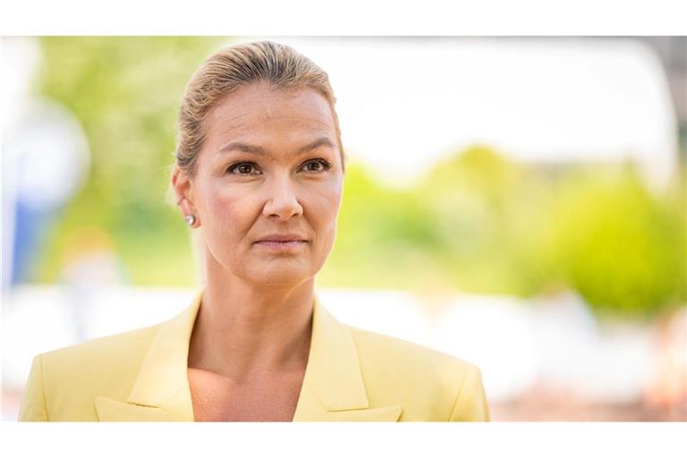 Die ehemalige Ausnahmeschwimmerin Franziska van Almsick kämpft bis heute mit einer Essstörung. (Archivbild)