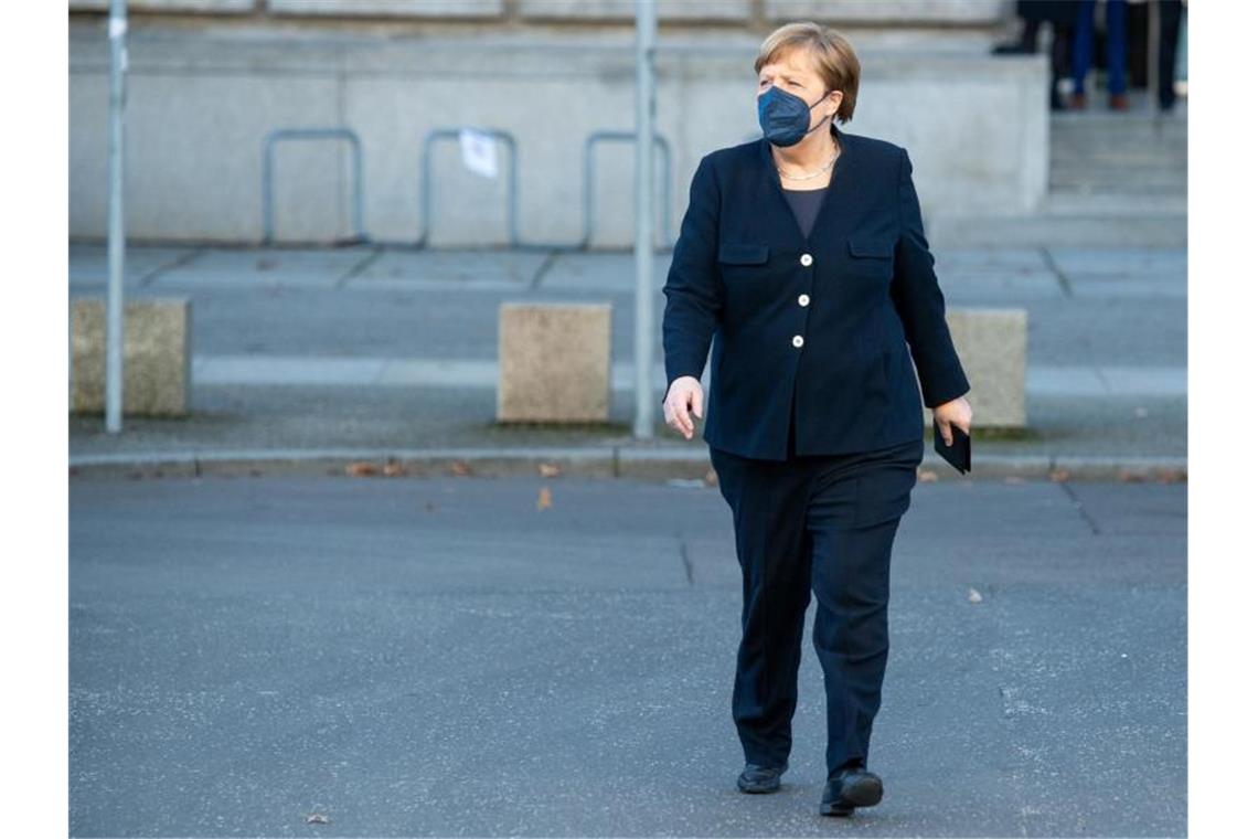 Merkel: Verurteile Angriff auf Ukraine aufs Schärfste Die ehemalige Bundeskanzlerin Angela Merkel hat den russischen Angriff auf die Ukraine verurteilt. Foto: Christophe Gateau/dpa