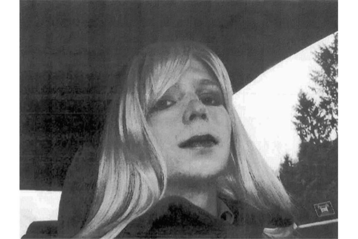 Die ehemalige Wikileaks-Informantin Chelsea Manning (undatierte Aufnahme) mit Perücke. Foto: Uncredited/U.S. Army/dpa