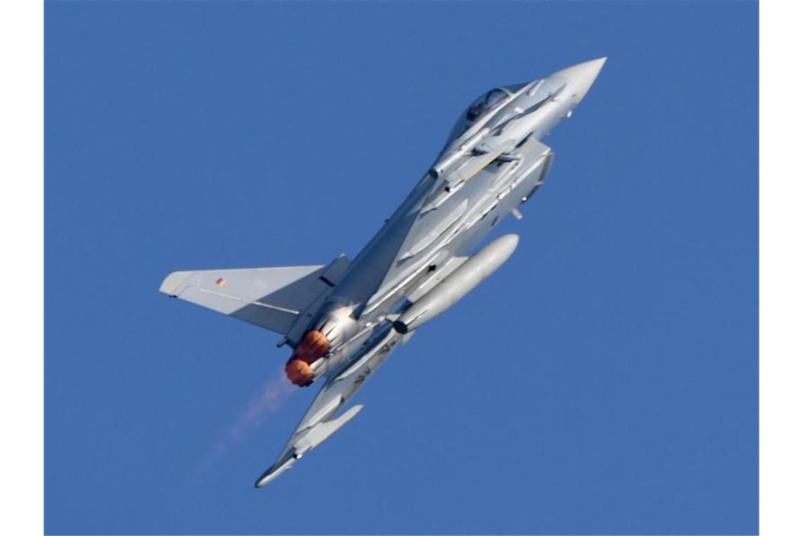 Die Einsatzfähigkeit der „Eurofighter“ liegt bei etwa 60 Prozent. Foto: Carsten Rehder