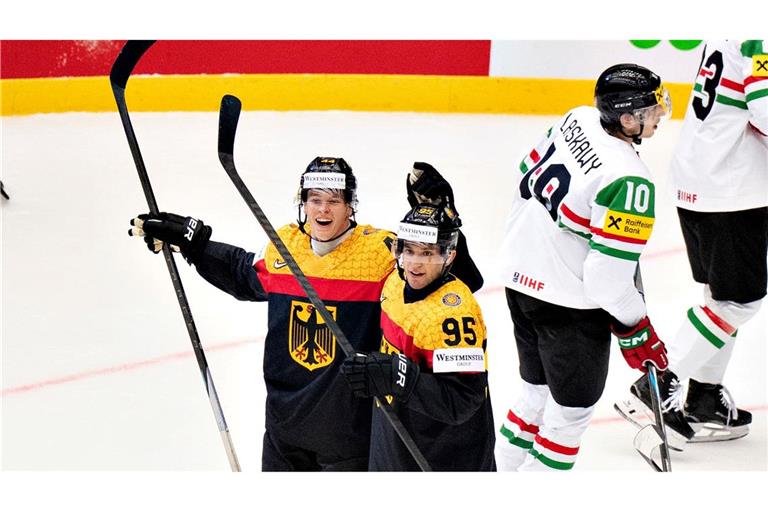 Die Eishockey-Nationalmannschaft startete erfolgreich in die WM.