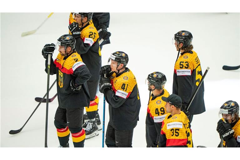 Die Eishockey-WM endet für die deutsche Nationalmannschaft früh und mit einer herben Enttäuschung.
