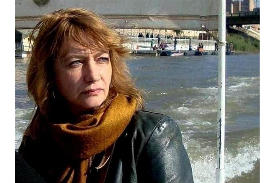 Entführte Deutsche im Irak wieder frei Die entführte deutsche Kulturvermittlerin Hella Mewis ist wenige Tage nach ihrer Entführung im Irak wieder frei. Foto: Uncredited/Tower of Babel for Media Development/AP/dpa