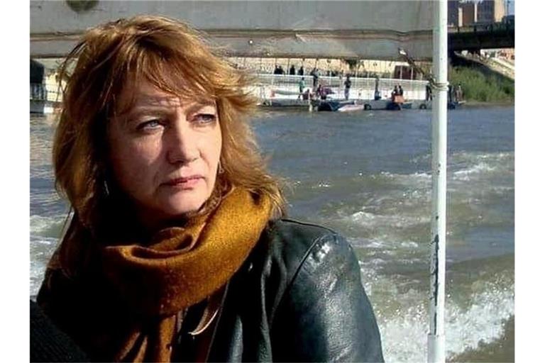 Die entführte deutsche Kulturvermittlerin Hella Mewis ist wenige Tage nach ihrer Entführung im Irak wieder frei. Foto: Uncredited/Tower of Babel for Media Development/AP/dpa