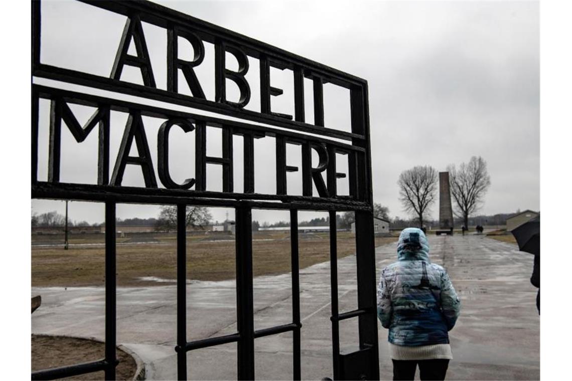 Kampagne gegen Hassrede und Antisemitismus Die Ermordung von Millionen von Juden in Deutschland und Europa begann laut einer Kampagne mit Hass. Foto: Paul Zinken/dpa-Zentralbild/dpa/SymbolfotoD