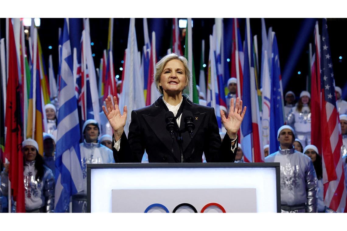 Die erste Frau an der Spitze des IOC: Kirsty Coventry.