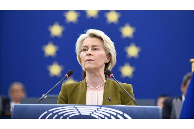 Die Erwartungen an die Rede der EU-Kommissionspräsidentin waren groß.