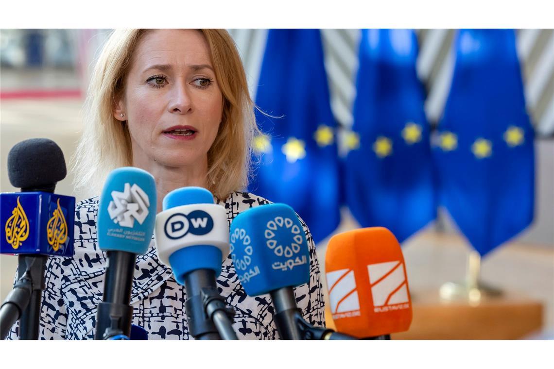 Selenskyj deutet mehr Gegenangriffe an Die EU-Außenbeauftragte Kallas glaubt, Putin sei nicht an Gesprächen interessiert. (Archivbild)
