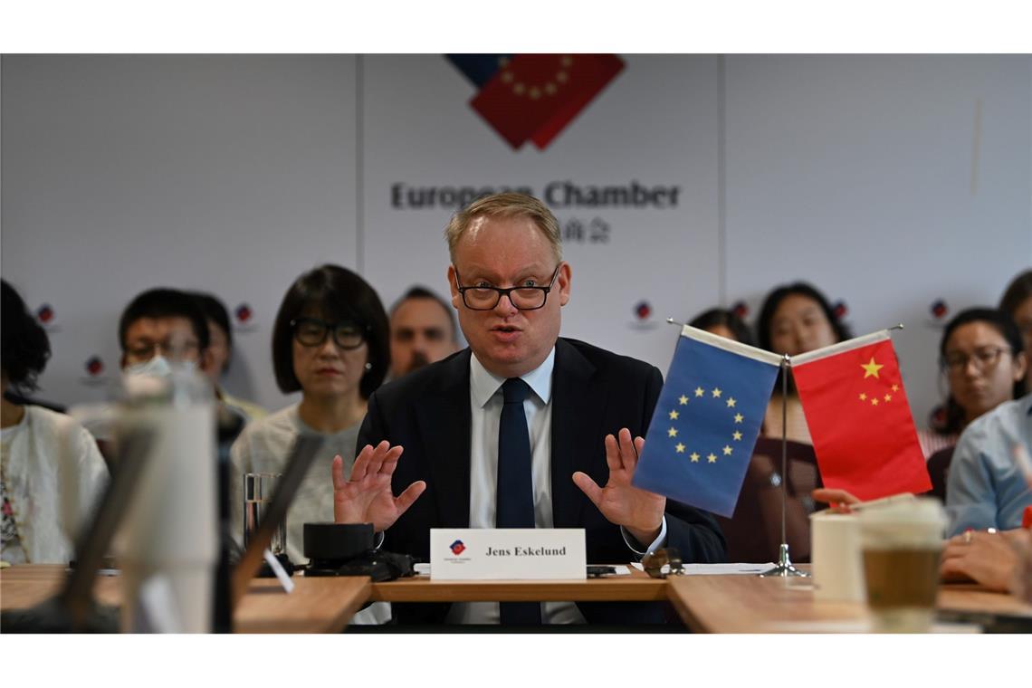 Die EU-Kammer gab auch weitere Informationen zur Lage um Exportkontrollen auf Seltene Erden.