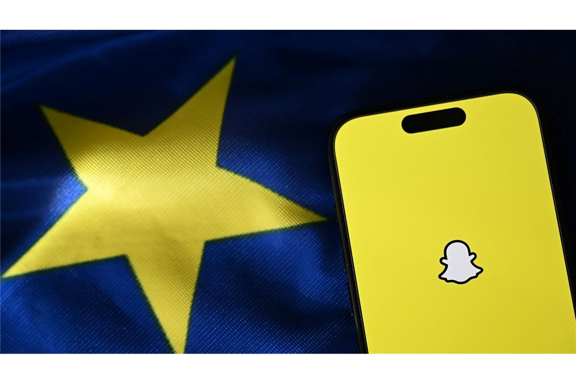 Die EU-Kommission nimmt Snapchat in den Blick. (Symbolbild)