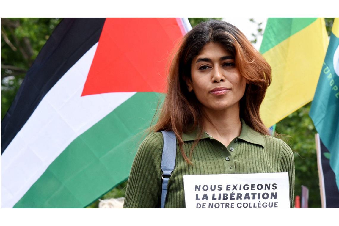 Die Europaabgeordnete Rima Hassan polarisiert in Frankreich.