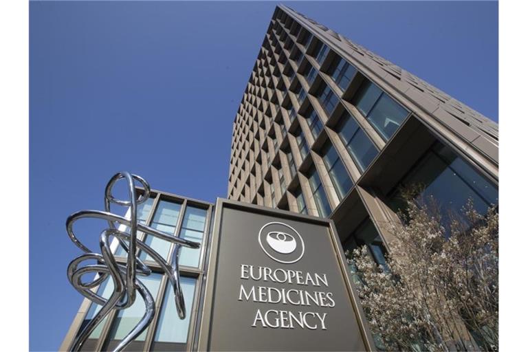 Die Europäischen Arzneimittel-Agentur (EMA) in Amsterdam. Foto: Peter Dejong/AP/dpa