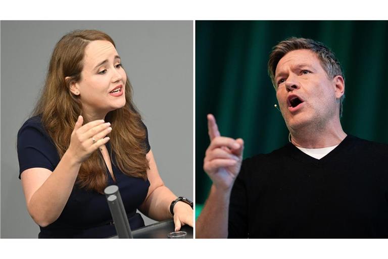 Die Ex-Grünen-Vorsitzende Ricarda Lang übt Kritik an Habeck-Strategie. (Archivbild)