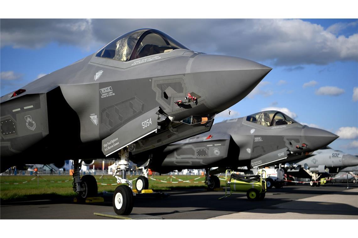 Die F-35 vom US-Rüstungskonzern Lockheed Martin gilt als modernstes Kampfflugzeug der Welt. (Archivbild)