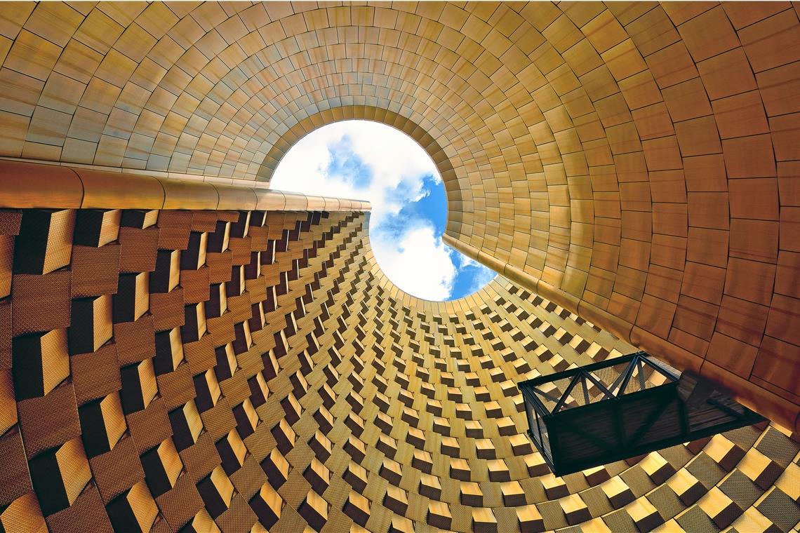 Auf der Zielgeraden zum Fotowettbewerb Die „Faszination Architektur“ ergibt sich aus verschiedenen Perspektiven. Foto: Heide Röger
