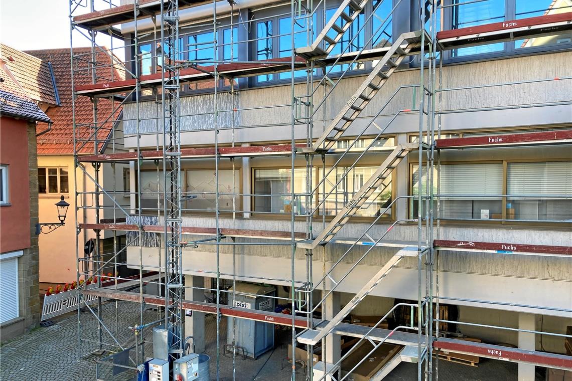 Umbau und Sanierung werden 1,5 Millionen Euro teurer Die Fertigstellung des ersten Bauabschnitts ist für Dezember 2022 geplant. Foto: BKZ