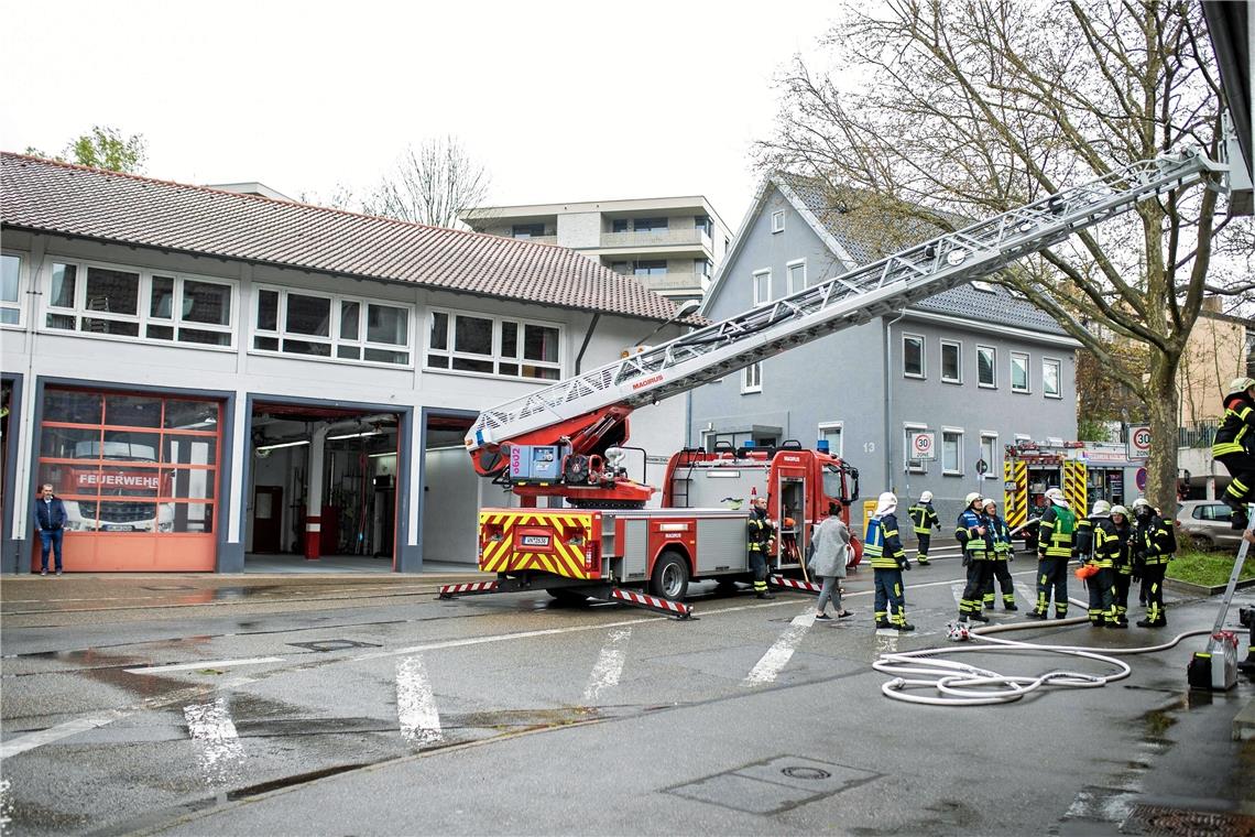 Technischer Defekt löst in Waiblingen Feuer aus