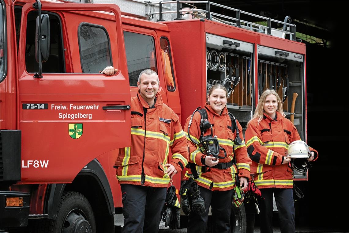 1,3 Millionen Euro für die Feuerwehren Die Feuerwehr in Spiegelberg erhält Fördermittel in Höhe von 96200 Euro für ein Hilfeleistungslöschfahrzeug und die Umstellung auf Digitafunk. Foto: A. Becher