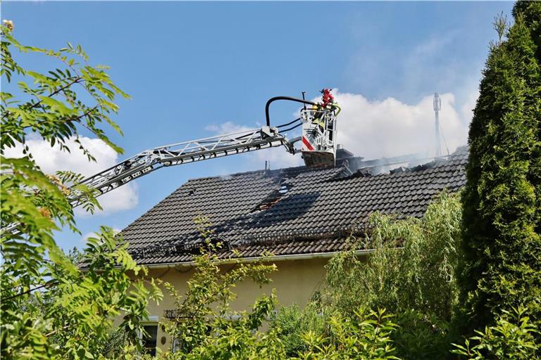 Die Feuerwehr ist aktuell im Einsatz. Foto: 7aktuell.de/ Lermer 
