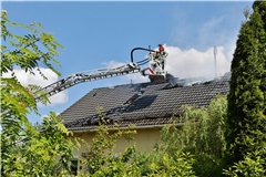 Die Feuerwehr ist aktuell im Einsatz. Foto: 7aktuell.de/ Lermer 