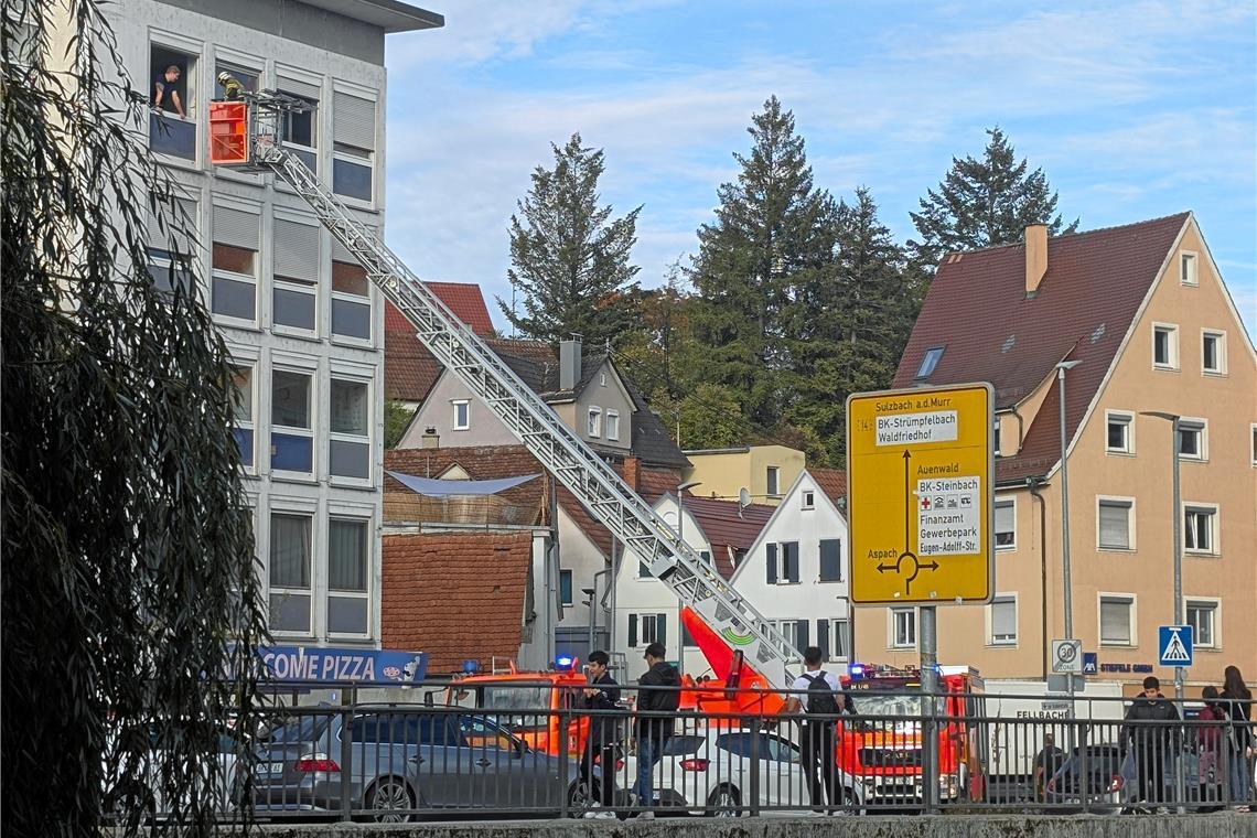 Die Feuerwehr ist am Freitagnachmittag gegen 16.30 Uhr ausgerückt. Foto: privat
