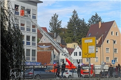 Die Feuerwehr ist am Freitagnachmittag gegen 16.30 Uhr ausgerückt. Foto: privat