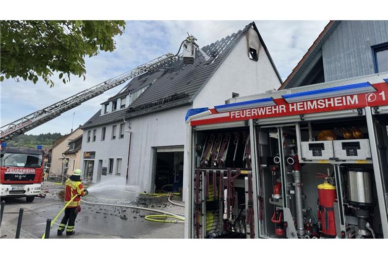 Die Feuerwehr konnte den Brand schnell unter Kontrolle bringen.