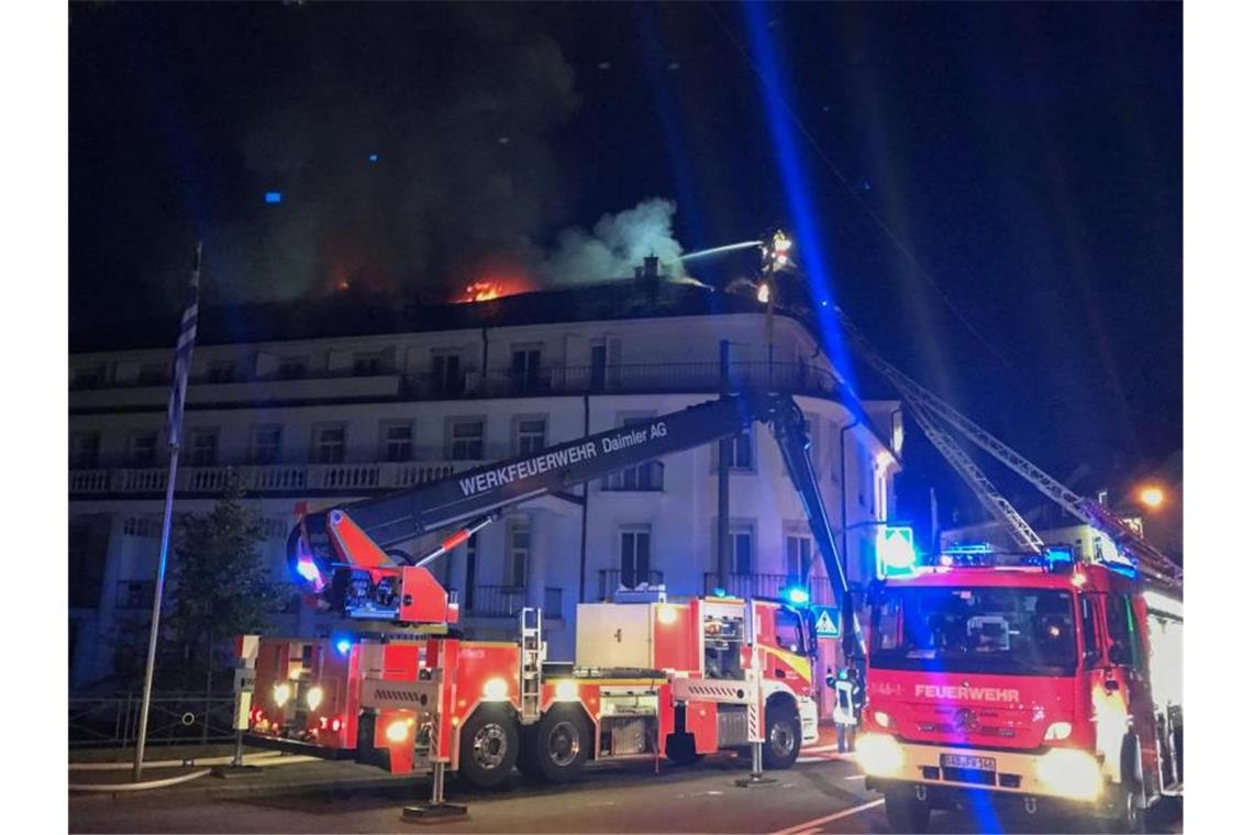 Millionenschaden bei Brand in Luxushotel