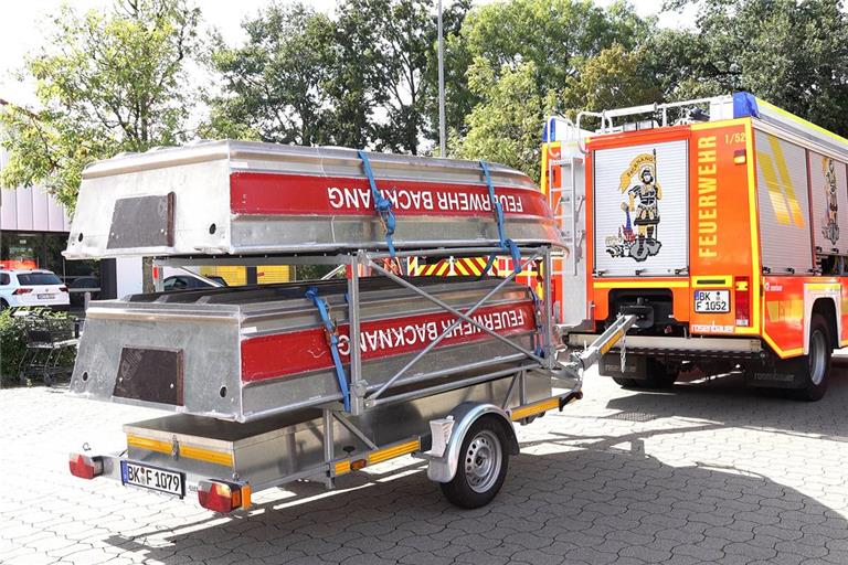 Die Feuerwehr und das DLRG waren am Donnerstag im Einsatz. Foto: Kevin Lermer/7aktuell.de