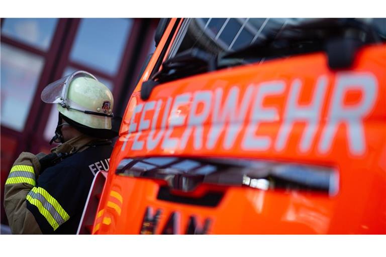 Die Feuerwehr und Polizei rückten aus, nachdem eine Rauchentwicklung im Wald gemeldet worden war (Symbolbild).