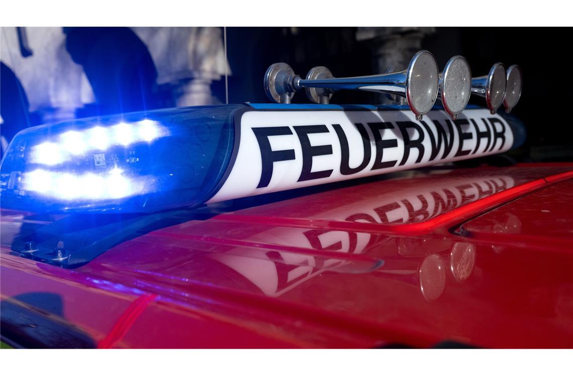Die Feuerwehr war im Einsatz. (Symbolbild)