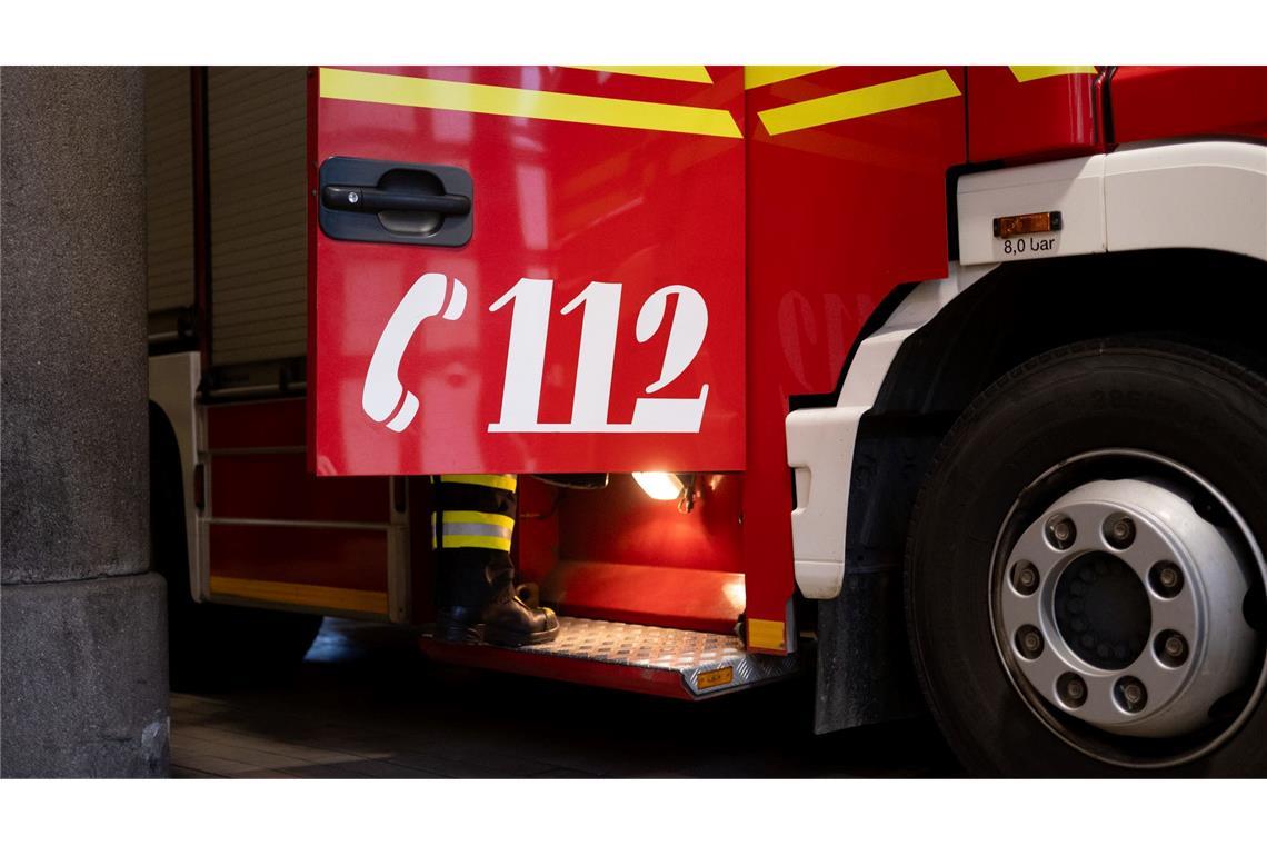 Die Feuerwehr wurde zu einem seltenen Einsatz gerufen. (Archivbild)