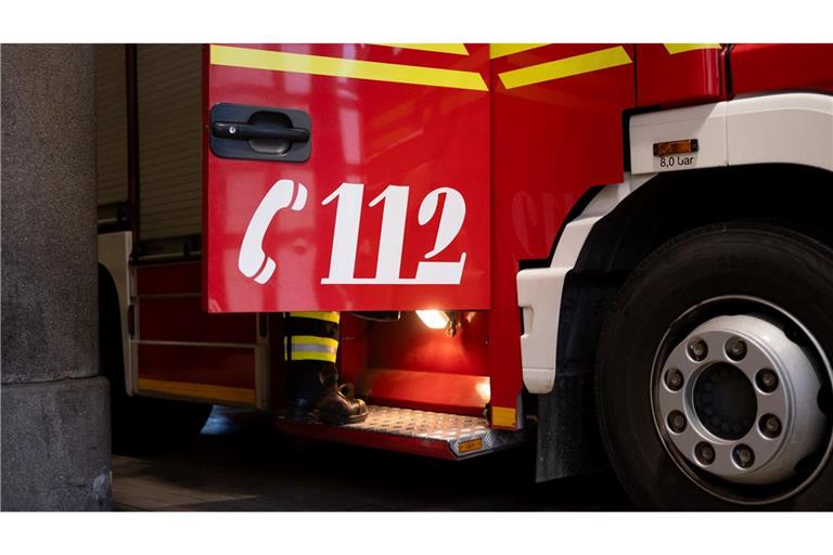Die Feuerwehr wurde zu einem seltenen Einsatz gerufen. (Archivbild)