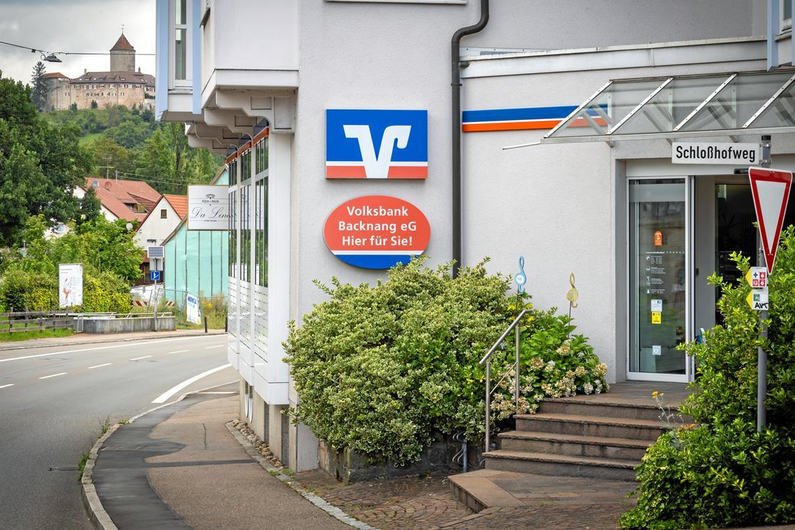 Gemeinsame Filialen für die Banken Die Filiale der Volksbank Backnang in Oppenweiler kann nun auch von Kunden der Kreissparkasse genutzt werden. Foto: Alexander Becher