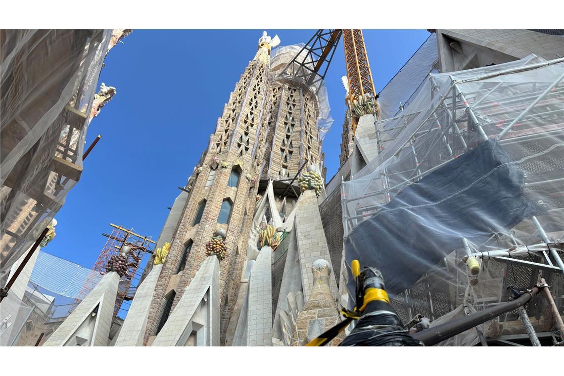 Sagrada Família löst Ulmer Münster als höchsten Kirchturm ab Die finale Bauphase an der Sagrada Família beginnt nun. (Archivbild)