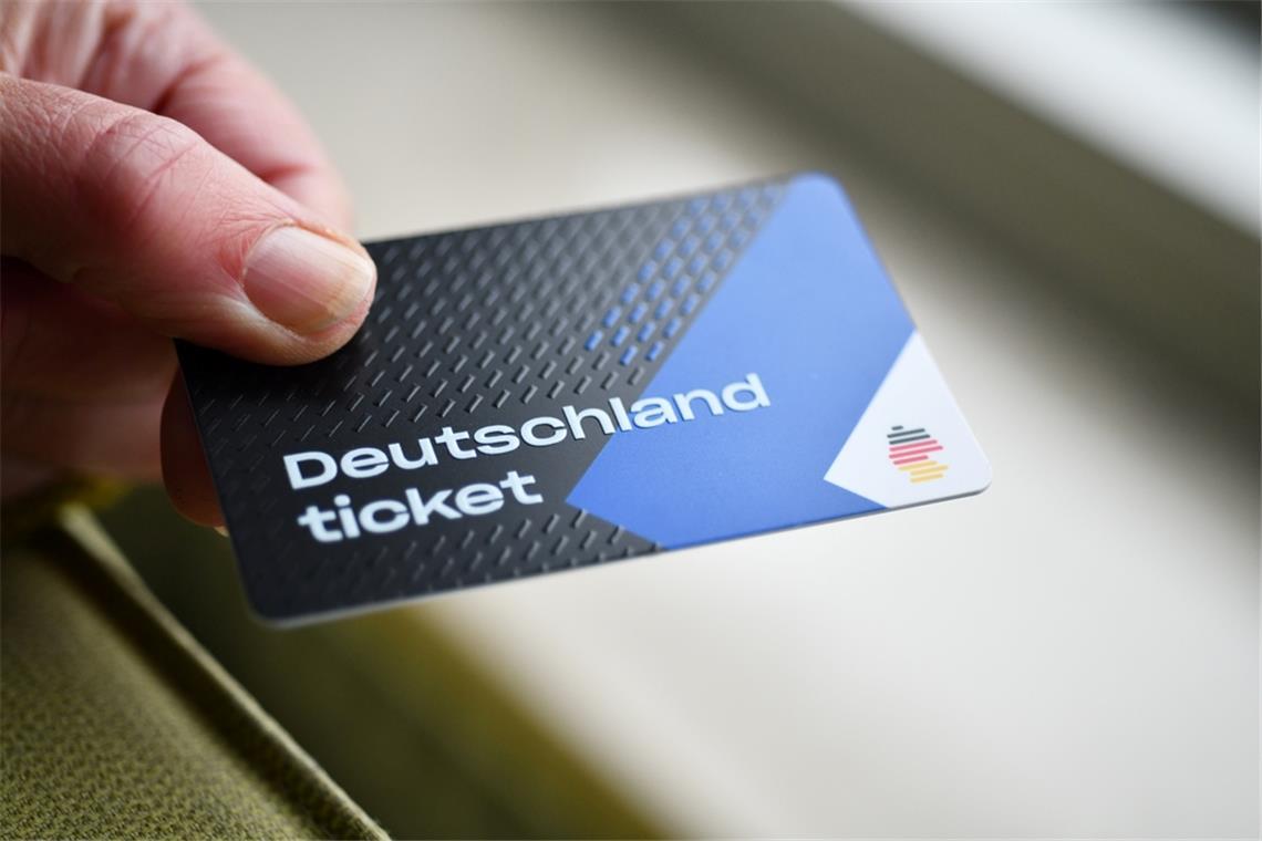Wird das Deutschlandticket abgeschafft? Die Finanzierung ist aktuell ungewiss.