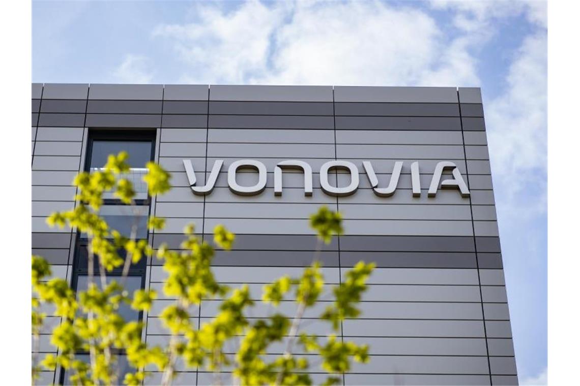 Die Firmenzentrale des Wohnungsunternehmens Vonovia in Bochum. Foto: Marcel Kusch/dpa