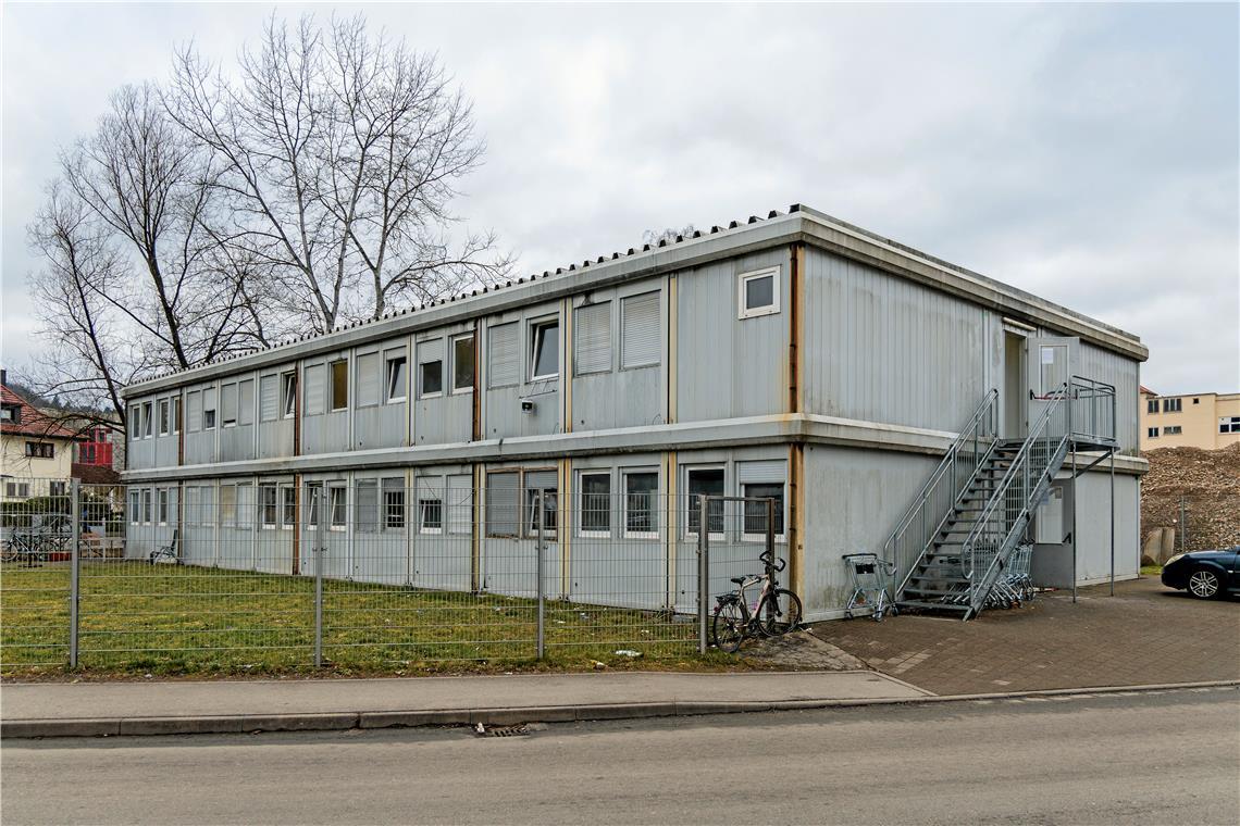 Die Flüchtlingsunterkünfte in Murrhardt in der Fritz-Schweizer-Straße. Foto: Stefan Bossow
