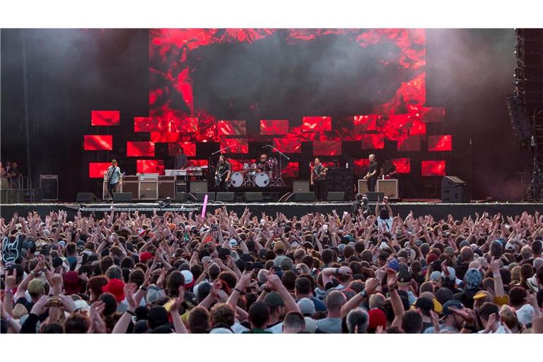 Die Foo Fighters kommen mit ihrer neuen Tour nach Deutschland. (Archivbild)