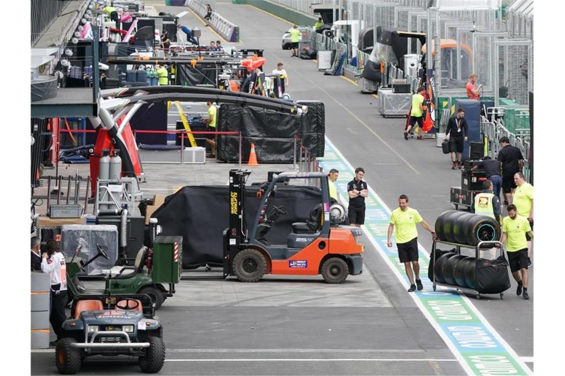 Die Formel 1 dehnt ihre Zwangspause wegen der Corona-Krise aus. Foto: Michael Dodge/AAP/dpa