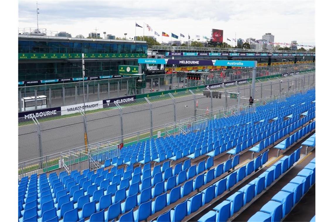 BBC: Formel 1 prüft Saisonstart mit Geisterrennen Die Formel 1 denkt über Rennen ohne Zuschauer nach. Foto: Scott Barbour/AAP/dpa