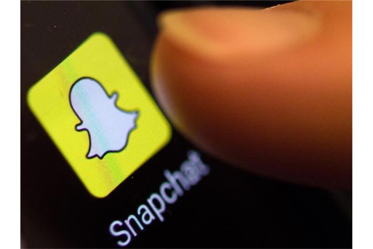 Die Foto-App Snapchat hat im zweiten Quartal starken Zulauf verzeichnet. Foto: Patrick Seeger/dpa